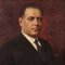 Angelo Garino, Ritratto di uomo, 1931, Olio su tela, con cornice, Immagine 2