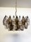 Chandelier in Clear and Smoked Glasses by Carlo Scarpa, 1990, Image 2