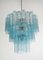 Three-Tier Murano Glass Tube Chandelier, 1990 1