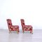 Venetian Baroque Style Armchairs in Damascus Fabric, 1940s, Set of 2, Image 4