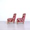 Venetian Baroque Style Armchairs in Damascus Fabric, 1940s, Set of 2, Image 6
