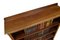 Edwardian Walnut Open Bookcase, 1900 12