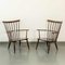 Mid-Century Austrian Armchairs by Franz Schuster for Wiesner-Hager, 1950s, Set of 2 1