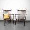 Mid-Century Austrian Armchairs by Franz Schuster for Wiesner-Hager, 1950s, Set of 2 2