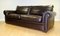 Three-Seater Brown Leather Sofa by Duresta Garrick 5
