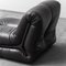 Pagrù Armchair in Leather by Claudio Vagnoni for 1P, 1969, Image 7