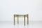 Vintage Brass and Glass Side Table, 1970s 1