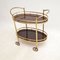 French Brass Drinks Trolley, 1970s 4