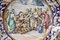 Platos de pared decorativos de mayólica, finales del siglo XIX. Juego de 2, Imagen 9