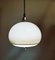 Dutch Mid-Century Modern Mushroom-Colored Acrylic Retractable Hanging Lamp attributed to Dijkstra, 1970s, Image 7
