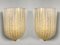 Italian Murano Wall Lamps from Barovier & Toso, 1970s, Set of 2, Image 1