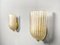 Italian Murano Wall Lamps from Barovier & Toso, 1970s, Set of 2 9