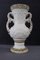 Hand-Painted Porcelain Biscuit Vase by Capodimonte, 1990s, Image 5