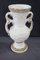 Hand-Painted Porcelain Biscuit Vase by Capodimonte, 1990s 6