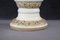 Hand-Painted Porcelain Biscuit Vase by Capodimonte, 1990s 8