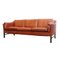 Dänisches Vintage 3-Sitzer Sofa aus Büffelleder von Mobelfabrik 8