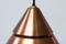 Mid-Century Swedish Copper Pendant Lamp by Uno & Östen Kristiansson for Luxus, 1960s, Image 7