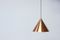 Mid-Century Swedish Copper Pendant Lamp by Uno & Östen Kristiansson for Luxus, 1960s, Image 2