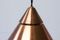 Mid-Century Swedish Copper Pendant Lamp by Uno & Östen Kristiansson for Luxus, 1960s 6