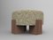 Cassette Pouf in Kvadrat Zero 0002 Fabric and Smoked Oak by Alter Ego for Collector 1