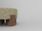 Cassette Pouf in Kvadrat Zero 0002 Fabric and Smoked Oak by Alter Ego for Collector, Image 2