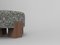 Cassette Pouf in Kvadrat Zero 0004 Fabric and Smoked Oak by Alter Ego for Collector 2