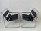 Vintage Chrome Frame Sling Leather Chairs, 1970s, Image 13