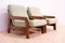 Scandinavian Style Lounge Chairs, 1980s, Set of 2 10