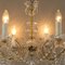 Crystal Glass Chandelier, Germany, 1970s 12
