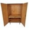 Verzierter Vintage Kleiderschrank aus Holz, 1960er 4