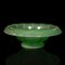 English Art Deco Glass Fruit Bowl or Serving Dish, 1930s 4