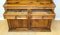 Vintage Rustic Pine Dresser with Drawers and Shelves 9