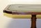 Tavolino da caffè antico in mogano marrone e pelle verde su treppiede di Bevan Funnell, Immagine 12