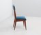 Italian Velvet Dining Chairs, 1950s, Set of 4 6