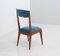 Italian Velvet Dining Chairs, 1950s, Set of 4 8