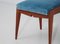 Italian Velvet Dining Chairs, 1950s, Set of 4, Image 3