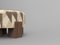 Cassette Pouf in District Silt Fabric and Smoked Oak by Alter Ego for Collector 3