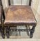 Louis XIII Stühle aus Eiche & Leder, 20. Jahrhundert, 4er Set 9