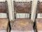 Louis XIII Chairs in Oak and Leather, 20th Century, Set of 4, Image 11