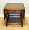 Drop Leaf Table with Leather Top & Gate Legs by Theodore Alexander 11