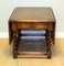 Drop Leaf Table with Leather Top & Gate Legs by Theodore Alexander, Image 11