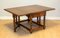 Drop Leaf Table with Leather Top & Gate Legs by Theodore Alexander, Image 3