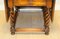 Drop Leaf Table with Leather Top & Gate Legs by Theodore Alexander, Image 12