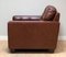 Chesterfield Style Brown Leather Armchair in the style of Knoll, Image 5