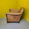 Lounge Chair in Leather with Oak Frame, 1950s, Image 5