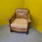 Lounge Chair in Leather with Oak Frame, 1950s, Image 1