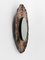 Brutalist Mirror in Hammered Copper in the style of A. Bragalini, Italy, 1950s 5