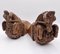 Decorative Architectural Elements in Wood, 1800s, Set of 2 1