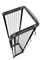 Industrial Metal Model Rio Hat Shelf in Black Lacquered Metal with Five Metal Hooks, Image 5