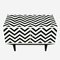 Schrank mit Op Art Motiven, Polen, 1960er 4